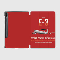 Thumbnail for E-3 Sentry AWACS design on red samsung tablet tablet case