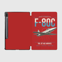 Thumbnail for F-80C Shooting Star design on red samsung tablet tablet case