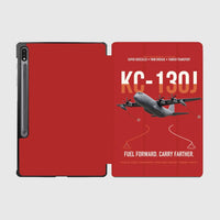 Thumbnail for KC-130J SUPER HERCULES design on red samsung tablet tablet case