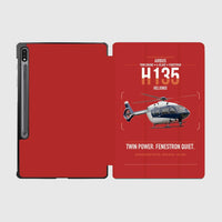 Thumbnail for Airbus H135 design on red samsung tablet tablet case