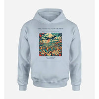 Thumbnail for VINTAGE G4406 - The Festival Flower Drop - Premium Hoodie design on lightblue premium