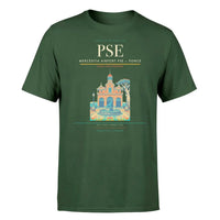 Thumbnail for Mercedita Airport (PSE) T-Shirt single-side front print in Dark Green | mercedita-airport-pse-double-side-t-shirt