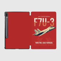 Thumbnail for F7U-3 Cutlass design on red samsung tablet tablet case