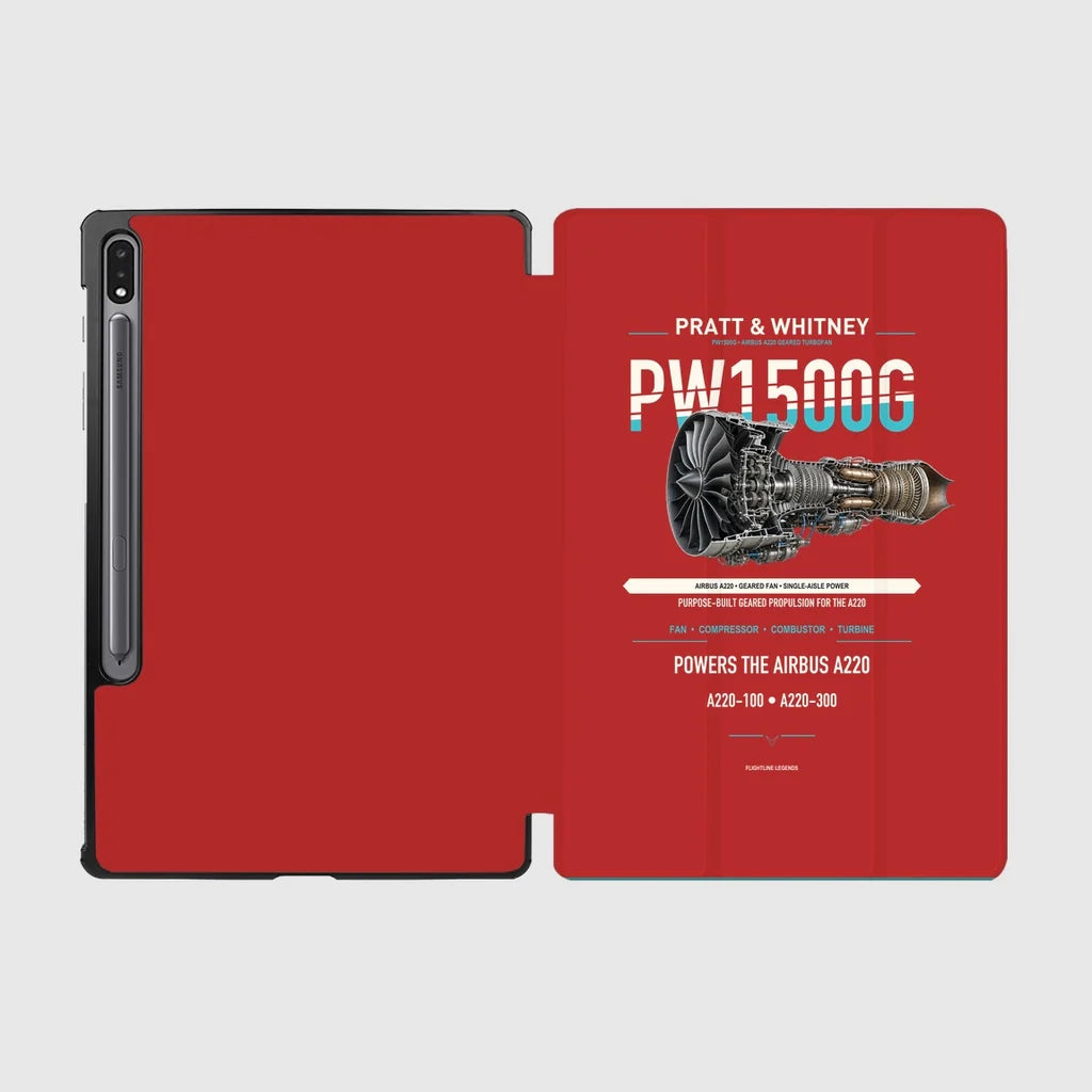 PW1500G design on red samsung tablet tablet case