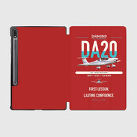 Thumbnail for Diamond DA20 design on red samsung tablet tablet case