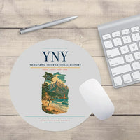 Thumbnail for Yangyang International Airport (YNY) design on light gray round mouse pad