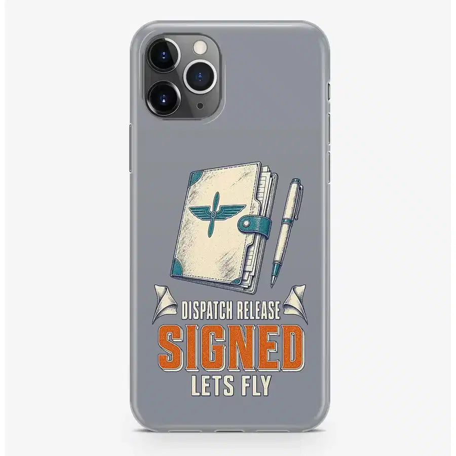 SIGNAL 509 - Dispatch Release Signed Lets Fly - MagSafe iPhone Pro Max design on gray magsafe iphone pro max