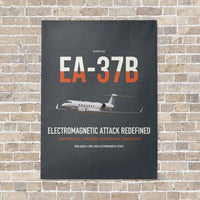 Thumbnail for EA-37B Compass Call vertical canvas print - no frame - gray background