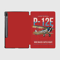 Thumbnail for Boeing P-12E design on red samsung tablet tablet case