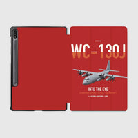 Thumbnail for WC-130J Hurricane Hunter design on red samsung tablet tablet case