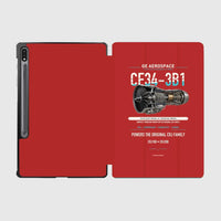 Thumbnail for CF34-3B1 design on red samsung tablet tablet case
