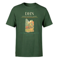 Thumbnail for Dothan Regional Airport (DHN) T-Shirt single-side front print in Dark Green | dothan-regional-airport-dhn-double-side-t-shirt