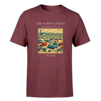 Thumbnail for VINTAGE G4539 - The Surplus Field - Premium T-Shirt design on darkred premium t shirt
