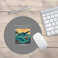 Thumbnail for VINTAGE G4369 - The Shipwreck Spotters - Designed Mouse Pads design on gray round