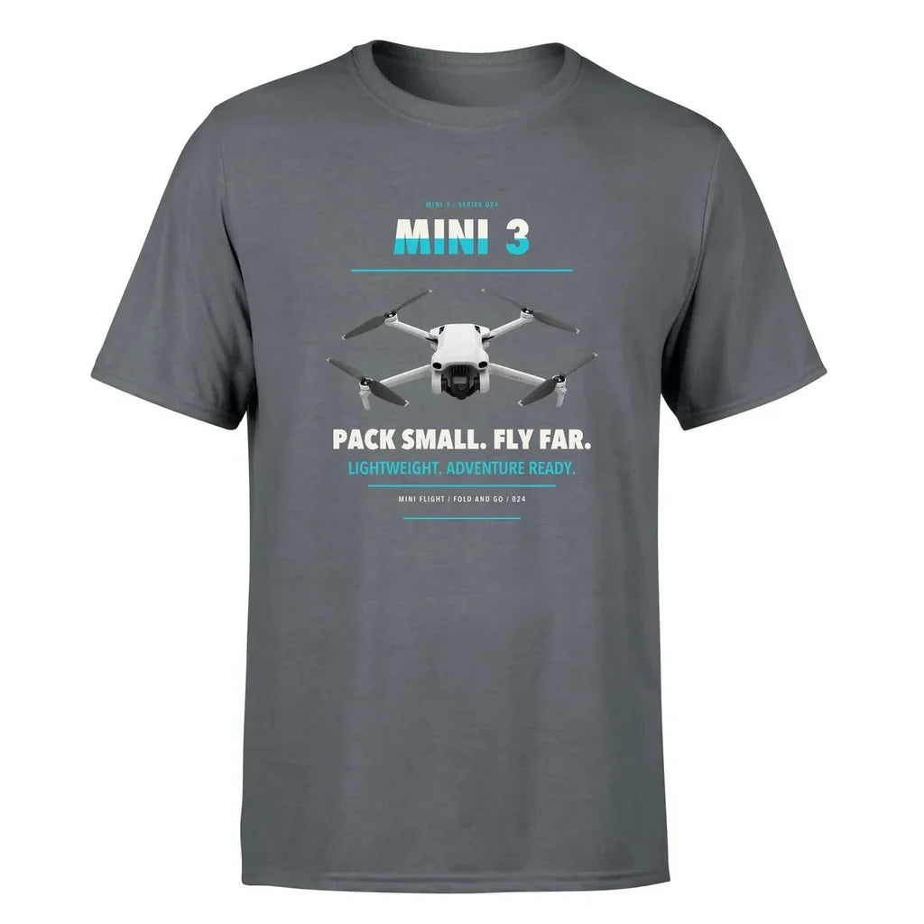 DJI Mini 3 design on gray single side
