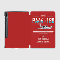 Thumbnail for Piper PA-44-180 Seminole design on red samsung tablet tablet case