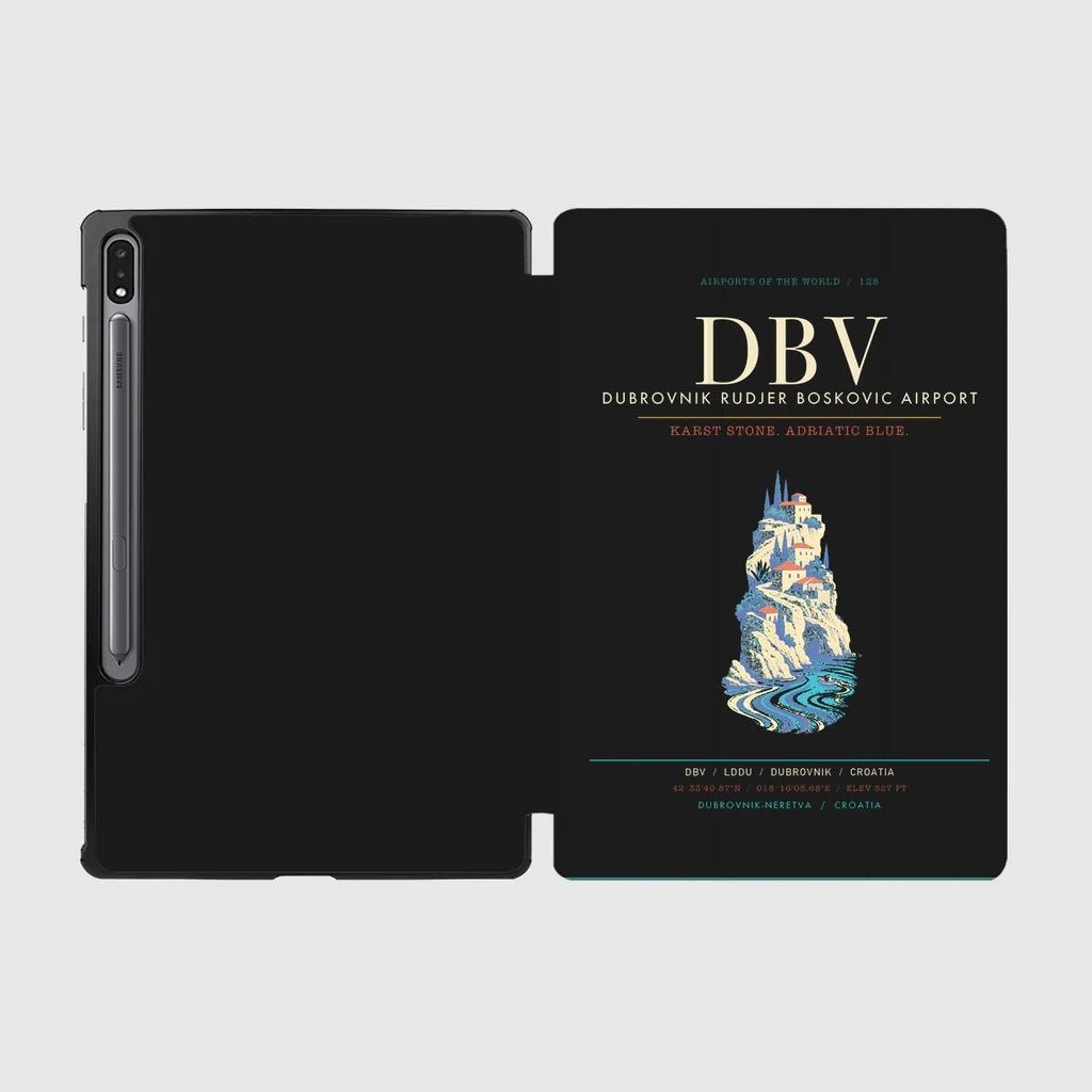 Dubrovnik Ruer Boskovic Airport DBV - Karst Adriatic Stone Current - Black