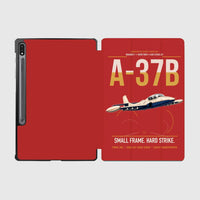 Thumbnail for A-37B Dragonfly design on red samsung tablet tablet case
