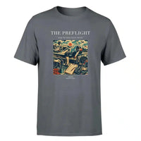 Thumbnail for VINTAGE G4138 - The Preflight - Premium T-Shirt design on gray premium