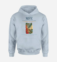Thumbnail for McAllen Miller International Airport (MFE) design on light blue hoodie single-side print