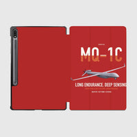 Thumbnail for MQ-1C Gray Eagle ER design on red samsung tablet tablet case