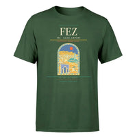 Thumbnail for Fes (FEZ) T-Shirt single-side front print in Dark Green | fes-fez-double-side-t-shirt