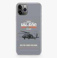 Thumbnail for Sikorsky HH-60G Pave Hawk design on gray magsafe iphone case, for iPhone Pro Max