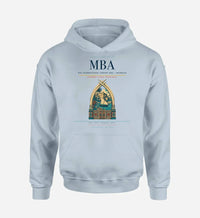 Thumbnail for Moi International Airport (MBA) design on light blue hoodie single-side print