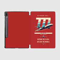 Thumbnail for Boeing 777-200LR design on red samsung tablet tablet case