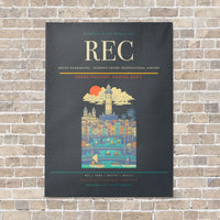 Thumbnail for Recife Guararapes - Gilberto Freyre International Airport REC vertical canvas print - no frame - gray background
