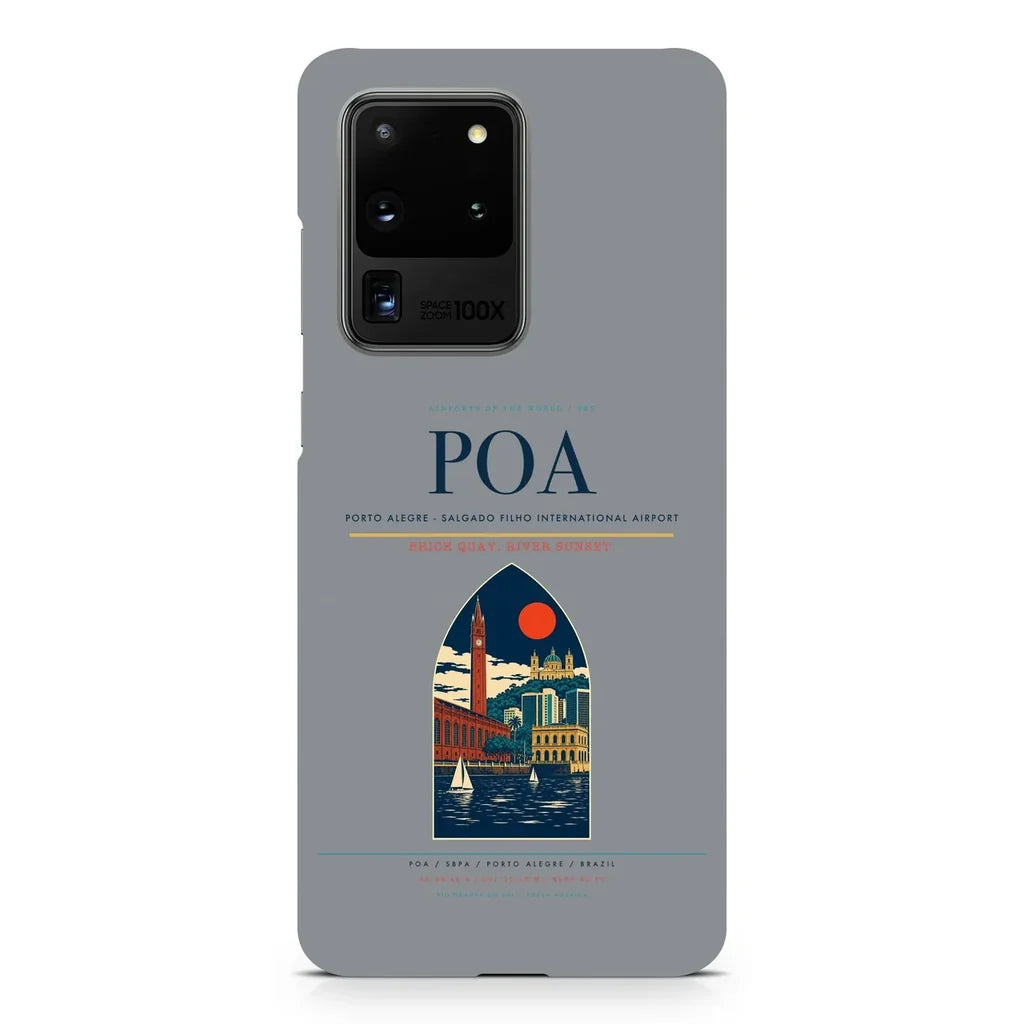 Porto Alegre - Salgado Filho International Airport POA Samsung Case - Gray