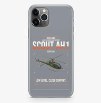 Thumbnail for Westland Scout AH1 design on gray magsafe iphone case, for iPhone Pro Max