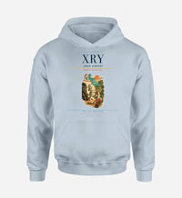 Thumbnail for Jerez Airport (XRY) design on light blue hoodie single-side print