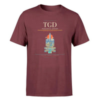 Thumbnail for Podgorica Airport (TGD) Premium T-Shirt Dark Red