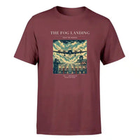 Thumbnail for VINTAGE G4095 - The Fog Landing - Premium T-Shirt design on darkred premium t shirt