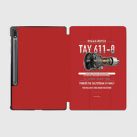 Thumbnail for TAY 611-8 design on red samsung tablet tablet case