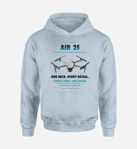 Thumbnail for DJI Air 2S design on light blue hoodie single side