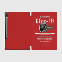 Thumbnail for GEnx-1B design on red samsung tablet tablet case