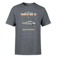Thumbnail for HAL ALH Dhruv Mk III design on gray t-shirt, single-side print
