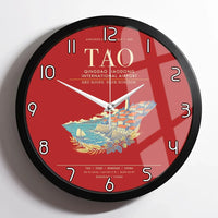 Thumbnail for Qingdao Jiaodong International Airport TAO Wall-Clock Framed - Red