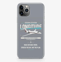Thumbnail for Cessna Citation Longitude design on gray magsafe iphone case, for iPhone Pro Max