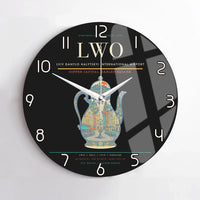 Thumbnail for Lviv Danylo Halytskyi International Airport LWO Wall-Clock No-Frame - Black