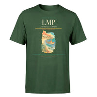 Thumbnail for Lampedusa Airport (LMP) T-Shirt single-side front print in Dark Green | lampedusa-airport-lmp-double-side-t-shirt