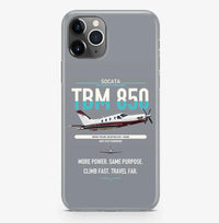 Thumbnail for Socata TBM 850 design on gray magsafe iphone case, for iPhone Pro Max