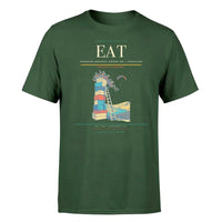 Thumbnail for Pangborn Memorial Airport (EAT) T-Shirt single-side front print in Dark Green | pangborn-memorial-airport-eat-double-side-t-shirt