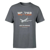 Thumbnail for WC-135R Constant Phoenix design on gray double-side t-shirt, single-side print
