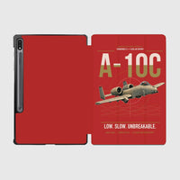 Thumbnail for A-10C Thunderbolt II design on red samsung tablet tablet case