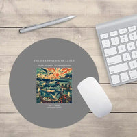 Thumbnail for VINTAGE G4411 - The Dawn Patrol Of Gulls - Designed Mouse Pads design on gray round