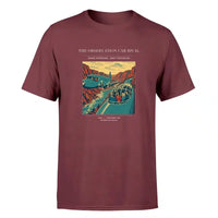 Thumbnail for VINTAGE G4493 - The Observation Car Rival - Premium T-Shirt design on darkred premium t shirt