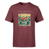 Thumbnail for VINTAGE G4355 - The Snow Drift Dig-Out - Premium T-Shirt design on darkred premium t shirt